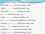 Simple Present Tense Worksheets Along with Ingilizce Ett Ingilizce Quiz