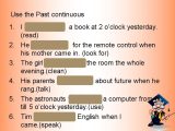 Simple Present Tense Worksheets Also the Past Continuous Tense Was Were