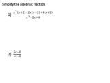 Simplifying Algebraic Expressions Worksheet Along with Worksheet Algebraic Equations Simplify Rational Expressions
