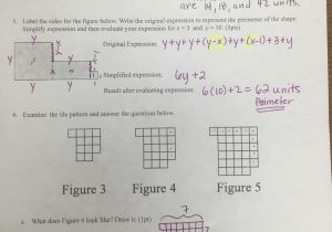 Simplifying Algebraic Expressions Worksheet Answers Along with 8th Grade Resources – Mon Core Math