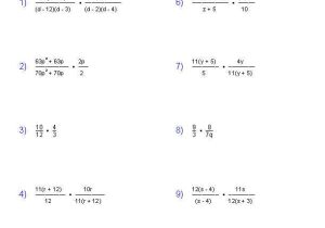 Simplifying Algebraic Expressions Worksheet as Well as 8th Grade Algebra Worksheets