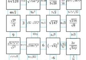 Simplifying Radicals Geometry Worksheet with 10 Best Radical Functions & Equations Images On Pinterest