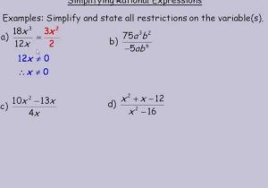 Simplifying Rational Expressions Worksheet Answers with Lovely Simplifying Rational Expressions Worksheet Fresh Simplifying