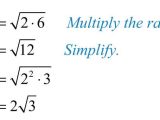 Simplifying Square Roots Worksheet Answers and Multiplying and Dividing Radical Expressions