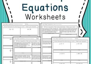 Single Variable Algebra Worksheet with 75 Best Pre Algebra Images On Pinterest