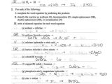 Six Types Of Chemical Reaction Worksheet or Beautiful Predicting Products Chemical Reactions Worksheet