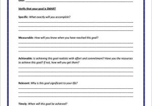 Smart Recovery Worksheets together with Smart Goals Examples Template 9hpagute Harrisroom137