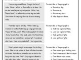 Smart Teacher Worksheets and Teacher Worksheets Printable or Sample 3rd Grade Paragraph