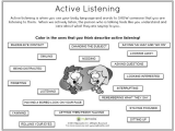 Social Interaction Worksheets and Active Listening is A Critical Skill to Learn for Children Parents