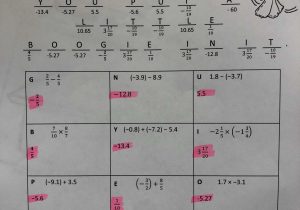 Solving and Graphing Inequalities Worksheet Answer Key or Adams Middle School