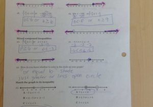 Solving and Graphing Inequalities Worksheet Answers as Well as solving and Graphing Inequalities Worksheet Answer Key Lovely 46