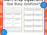 Solving Equations with Variables On Both Sides Worksheet 8th Grade with Awesome solving Equations with Variables Both Sides Worksheet
