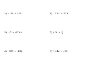 Solving Equations Worksheets Also 167 Best Math Images On Pinterest