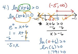 Solving Exponential Equations with Logarithms Worksheet and solving Logarithmic Equations and Inequalities Worksheet Ans