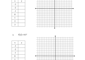 Solving Exponential Equations Worksheet Also Free Graphing Exponential Functions Worksheet 6419 Myscres