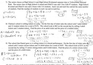 Solving Linear Equations Practice Worksheet Along with solving Linear Systems by Graphing Worksheet Worksheet for