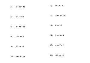 Solving Linear Inequalities Worksheet or System Equations Word Problems Worksheet Algebra 1