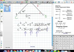 Solving Linear Quadratic Systems Worksheet Along with Cosine Law solving for Side Grade 11 Mixed Lesson 5 4 0211