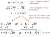 Solving Quadratic Equations by Completing the Square Worksheet Algebra 1 Along with Factoring Pleting the Square Quadratic formula Worksheet Kidz