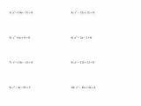 Solving Quadratic Equations by Completing the Square Worksheet Algebra 1 and Quadratic Equations by Pleting the Square Kuta software