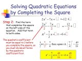 Solving Quadratic Equations by Completing the Square Worksheet Algebra 1 together with Quadratic Equation by Pleting the Square Worksheet with Answers