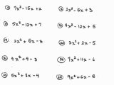 Solving Quadratic Equations by Completing the Square Worksheet Answer Key as Well as Math Worksheets Quadratic Equations Choice Image Worksheet for