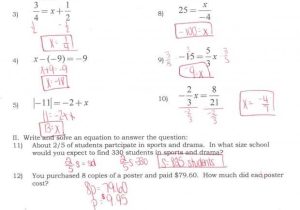 Solving Quadratic Equations by Factoring Worksheet Answers Algebra 2 as Well as Glencoe Algebra 2 Unit 1 Test Answers