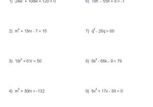 Solving Quadratics by Factoring Worksheet as Well as 249 Best Algebra 2 Images On Pinterest