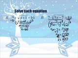 Solving Radical Equations Worksheet Answers with Ch 8 Rational & Radical Functions 8 8 – solving Radical Equations