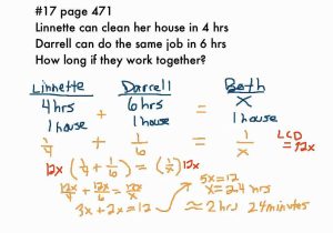 Solving Rational Equations Worksheet Answers with Enchanting solving Application Problems Ponent Workshee