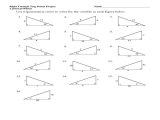 Solving Right Triangles Worksheet Also Worksheets 50 Beautiful Trigonometric Ratios Worksheet High
