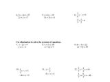 Solving Systems Of Equations by Elimination Worksheet Along with Worksheets 49 Awesome solving Systems Equations by Substitution