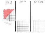 Solving Systems Of Equations by Graphing Worksheet Answers Along with Graphing Two Variable Inequalities