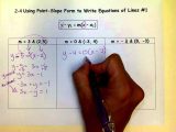 Solving Systems Of Equations by Substitution Worksheet Algebra 1 together with Using Point Slope form to Write Equations Of Lines 1mov