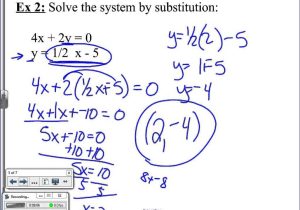 Solving Systems Of Equations by Substitution Worksheet Answers with Work as Well as Free Worksheets Library Download and Print Worksheets Free O