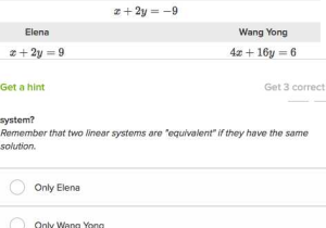 Solving Systems Of Equations Using Matrices Worksheet or Systems Of Equations with Elimination and Manipulation Video