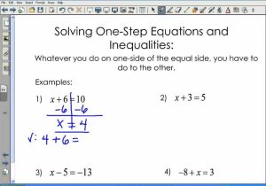 Solving Systems Of Linear Equations by Substitution Worksheet as Well as solving Estep Equations and Inequalities with Speakingpar
