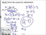 Solving Systems Of Linear Equations by Substitution Worksheet with Free Worksheets Library Download and Print Worksheets Free O