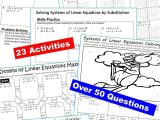 Solving Systems Of Linear Inequalities Worksheet Answers as Well as Systems Of Linear Equations Homework Practice Graphic organizers