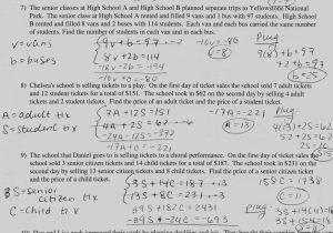 Solving Systems Of Linear Inequalities Worksheet Answers with solving Systems Linear Equations by Substitution Worksheet