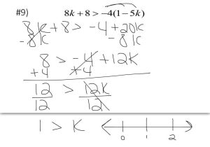Solving Two Step Inequalities Worksheet with solving Equations and Inequalities Worksheet Super Teacher