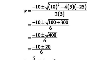 Solving Using the Quadratic formula Worksheet or Review Packet 1st Quarter topics Lessons Tes Teach