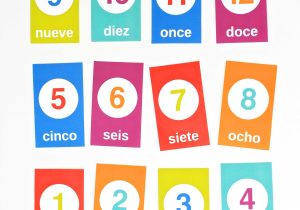 Spanish Alphabet Worksheets Along with Free Flashcards for Counting In Spanish Pinterest