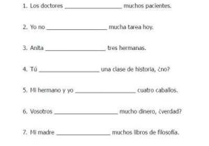 Spanish Conjugation Worksheets with 27 Best Spanish Worksheets Level 1 Images On Pinterest