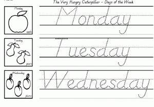 Spanish Days Of the Week Worksheet Pdf with Sneak Peek Writing Worksheets for Kids Activity Shelt