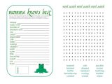Spanish for Adults Free Worksheets Along with Baby Shower Games Printable Worksheets Kidz Activities