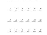 Spanish Lesson Worksheets Also the Multiplying A 2 Digit Number by A 2 Digit Number A Long