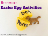 Spanish Worksheets for Kids together with Bilingual Easter Egg Activities Great Way to Use Plastic Eggs