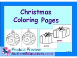 Special Education Worksheets Along with Free Winter and Christmas Coloring Worksheets