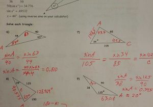 Special Right Triangles Worksheet Answer Key with Work and Gebhard Curt G S